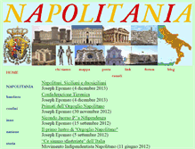 Tablet Screenshot of napolitania.net